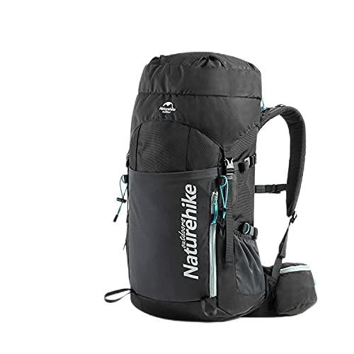 Naturehike 55L 65Lリュックサックハイキングバックパックアウトドアキャンププロの登山バッグとサスペンションシステムスポーツBagNH16Y065-Q大容量 収納性 軽量 高通気性 多機能 男女兼用 旅行用の外観・全体像 画像