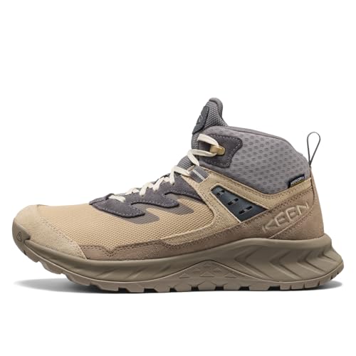 [キーン] トレッキングシューズ HIGHTRAIL MID WP ハイトレイル ミッド ウォータープルーフ メンズ SAFARI/STEEL GREY 29.0 cmの特徴・詳細 画像