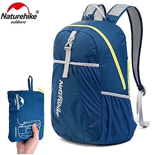 Naturehike 22L 折りたたみ超軽量スポーツバックパックレジャースクールバックパックバッグ旅行屋外 5 色大容量 収納性 軽量 高通気性 多機能 男女兼用 旅行用の詳細・まとめ 画像