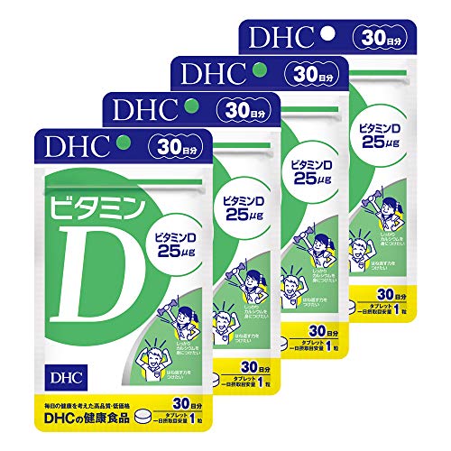 DHC 【120日分セット】ビタミンD 30日分 (30粒)×4個セット 1