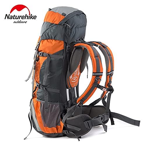 Naturehike-登山,ハイキング,アウトドア用のプロの登山バッグ,レインカバー付きの防水バックパック大容量 収納性 軽量 高通気性 多機能 男女兼用 旅行用の特徴・詳細 画像