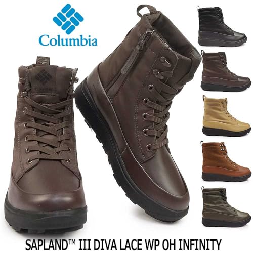 [コロンビア] ブーツ サップランド スリー ディーヴァ レース ウォータープルーフ オムニヒートインフィニティ YL9101 レディース 23.5cm ブラックの詳細・まとめ 画像