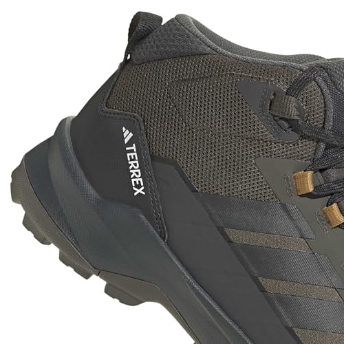 アディダス トレッキングシューズ テレックス スカイチェイサー AX5 ミッド GORE-TEX ユニセックス大人 NMQ36 シャドーオリーブ/カーボン/ブロンズストレータ (JR3980) 26.0 cmの特徴・詳細 画像