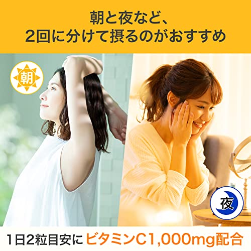 DHC ビタミンC（ハードカプセル）徳用90日分【栄養機能食品（ビタミンC・ビタミンB2）】の特徴・詳細 画像