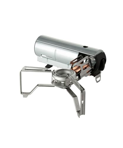 スノーピーク(snow peak) 防災 HOME&CAMPバーナー シルバー GS-600SL カセットコンロ 防災用 折りたたみ デザイン家電 1