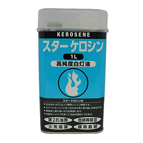 STAR(スター) ストーブ ランタン 燃焼器具用 高純度白灯油 スターケロシン 1L 13214 1