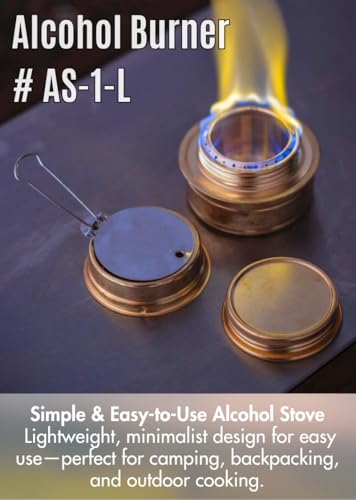 キャンピングムーン(CAMPING MOON) アルコールバーナー アルコールストーブ コンパクト AS-1-Lの詳細・まとめ 画像