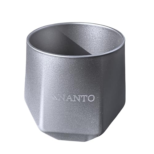 NANTO チタンヘキサコップ 240ml TCU240 チタン製 ダブルウォール 2重構造 ソロキャンプ マグカップ 超軽量 頑丈 直火 アウトドア キャンプ用品 1