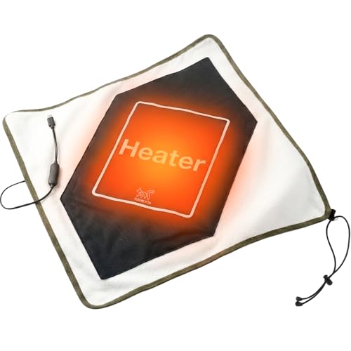 FUTUREFOX ほかほかフードラップ 火/お湯不要 Type-C給電 おにぎりやレトルトの加温に モバイルバッテリー対応 保温ポーチ付き 車中泊 アウトドア 防災 オフィス 1