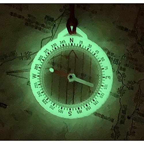 YCM アウトドア マップコンパス No.880N 蓄光型 ストラップ付き 13365の特徴・詳細 画像