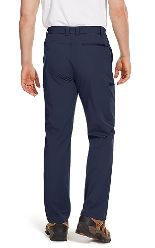 [TACVASEN] アウトドアパンツ メンズ 作業用ズボン カーゴパンツ 大きいサイズ 登山用ズボン 春夏秋 薄手 通気 速乾 ハイキング トレッキング ロングパンツ ネイビー XLの詳細・まとめ 画像