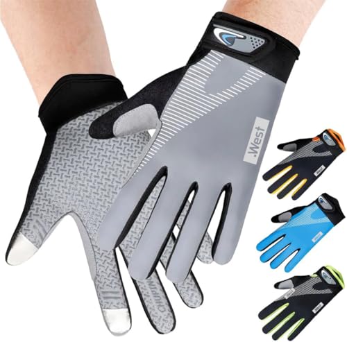 トレッキンググローブ 【アウトドアガイド推奨】 スマホ対応 登山 手袋 トレイル ハイキング グローブ クライミング キャンプ アウトドア (グレー, M) 1