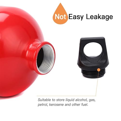 ガソリン携行缶 1500ml ポータブル 燃料ボトル 緊急用 アウトドア 携帯燃料缶 耐衝撃 長寿命 漏れ防止 キャンプハイキングバックパッキング用の特徴・詳細 画像