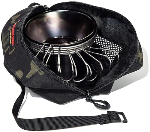 オレゴニアンキャンパー(Oregonian Camper) シェラカップケース シェラカップtoGO ブラックカモ OCB2224BCの詳細・まとめ 画像