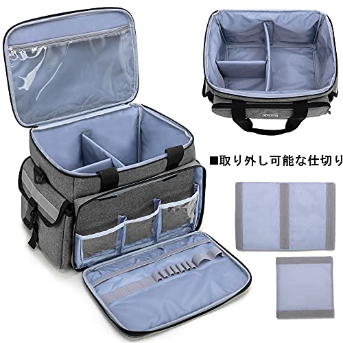 CURMIO メディカルバッグ 救急バッグ 家庭 学校 アウトドア スポーツ 部活 看護 応急処置(バッグのみ)グレーの詳細・まとめ 画像