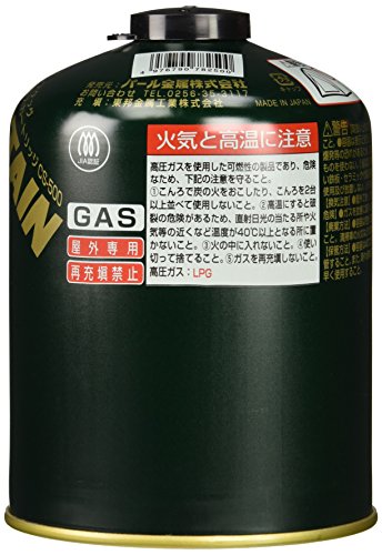 キャプテンスタッグ レギュラー ガスカートリッジ CS-500 M-8250の詳細・まとめ 画像