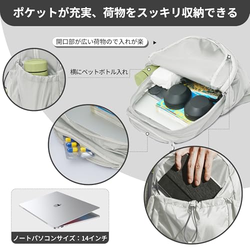 [Naturehike] 公式ショップ 登山リュック 軽量 折りたたみ バックパック 防水 リュックサック アウトドア 旅行 通勤 通学 携帯 サイクリング 男女兼用 18L/20L/22Lの詳細・まとめ 画像