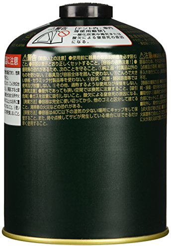 キャプテンスタッグ レギュラー ガスカートリッジ CS-500 M-8250の特徴・詳細 画像