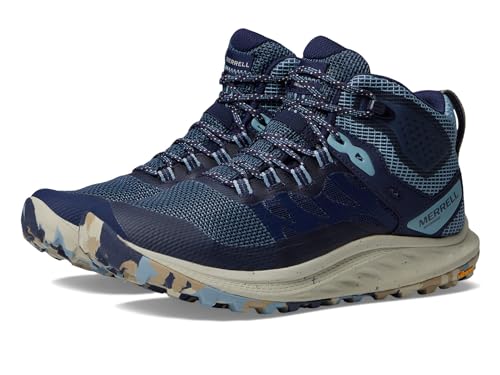 Merrell Antora 3 Mid Wp, シー, 7.5の外観・全体像 画像