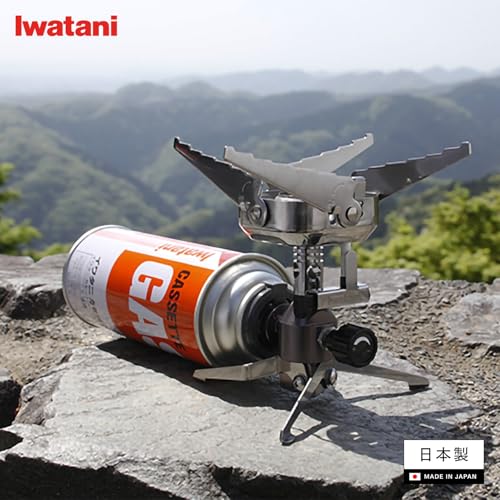 イワタニ Iwatani 岩谷 カセットガス バーナー ジュニアコンパクトバーナー アウトドア キャンプ ジュニアバーナー 防災 登山 CB-JCBの特徴・詳細 画像