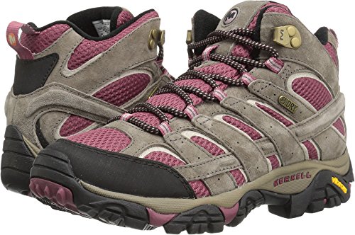 Merrell(メレル) レディース Moab 2 ミッドハイキングブーツ 防水 US サイズ: 7 カラー: ブラウンの外観・全体像 画像
