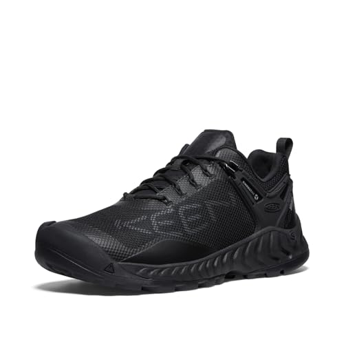 [KEEN] [キーン] トレッキングシューズ NXIS EVO WP ネクシス エヴォ ウォータープルーフ メンズ トリプルブラック 27.5 cm 1