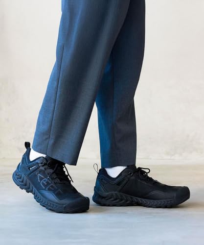 [KEEN] [キーン] トレッキングシューズ NXIS EVO WP ネクシス エヴォ ウォータープルーフ メンズ トリプルブラック 27.5 cmの特徴・詳細 画像