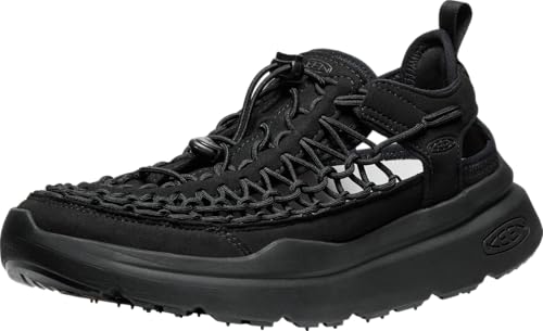 [キーン] サンダル UNEEK WK ユニーク ダブルケー メンズ BLACK/BLACK 27.5 cm 1
