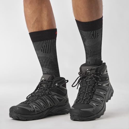 [サロモン] ハイキング トレッキングシューズ X ULTRA PIONEER MID GORE-TEX (エックス ウルトラ パイオニア ミッド ゴアテックス) メンズ ブラック/マグネット/モニュメント 27.0 cmの特徴・詳細 画像