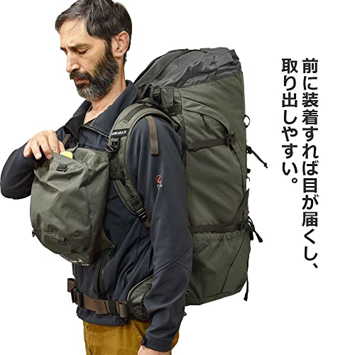 [Aconcagua] Bariloche 70 登山用バックパック 70L 大容量 ロールトップ 軽量 縦走 山小屋泊 旅行対応の特徴・詳細 画像