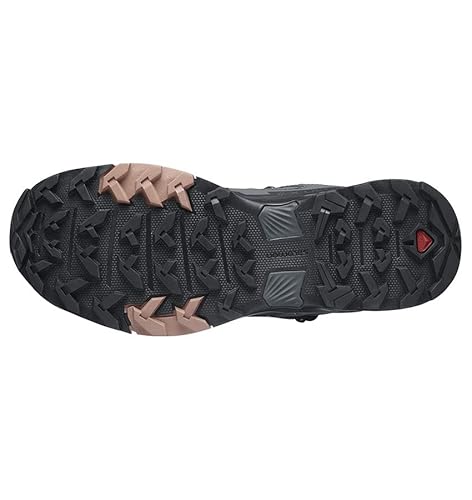 [サロモン] X ULTRA 4 MID GORE-TEX ハイキングブーツ レディース L41295600 ハイカット 防水 撥水 本革 24cm エボニー×モカムースの特徴・詳細 画像