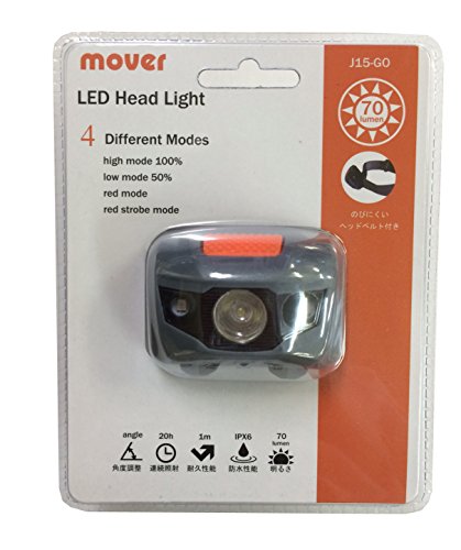 WOODMAN(ウッドマン) mover LEDヘッド ライトグレイオレンジGO 1