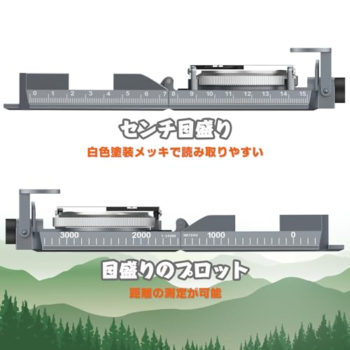 Proster 方位磁針 高精度コンパス 方位磁石 アルミ合金製 傾斜計付き IP65防水性 折り畳み式 収納バッグ付き 登山/狩猟/ハイキング/地質などのアウトドア活動に適用の特徴・詳細 画像