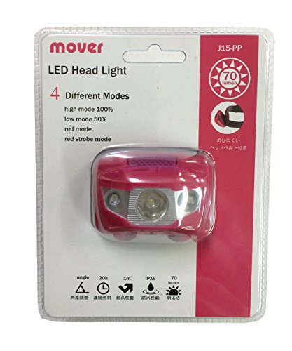 WOODMAN(ウッドマン) mover LEDヘッド ライトピンクピンクPP 1