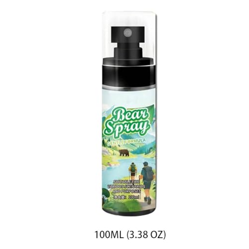 防犯スプレー 護身用 100ml スプレー 熊よけ 野犬 小型防犯グッズ 女性 携帯用 強力噴射 夜道対策 防犯対策 アウトドアの特徴・詳細 画像