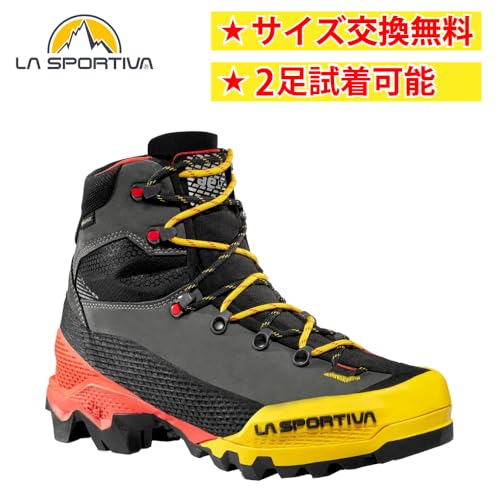 LA SPORTIVA(スポルティバ) エクイリビウム LT GTX 21Y カラー：ブラック/イエロー サイズ：EU40 登山 3シーズン [並行輸入品]の詳細・まとめ 画像