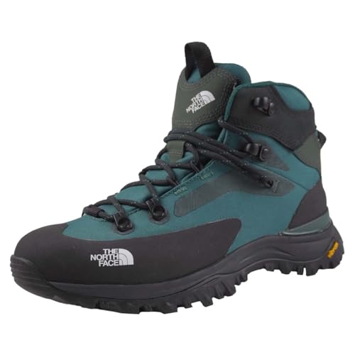 [THE NORTH FACE] W Creston Hike Mid WP マラードグリーン/TNFブラック 6 1