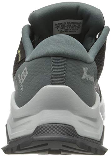 Salomon レディース X Reveal GTX W バックパッキングブーツ, ブラック/ストームウェザー/エボニー。, 24.5の特徴・詳細 画像