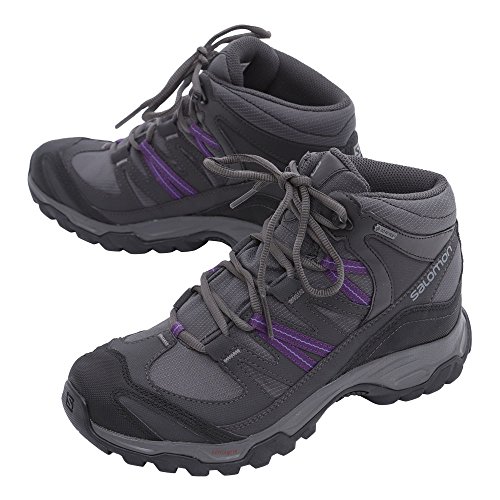 サロモン（サロモン） 【ゼビオ限定】 SHINDO MID GTX W L40238600 ゴアテックス （ダークグレー/２２．０/Lady's） 1