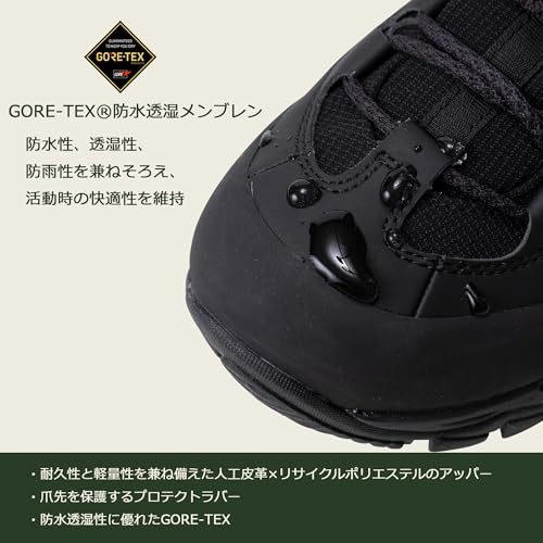 [ザ・ノース・フェイス] トレッキングシューズ Creston Neo Mid GORE-TEX TNFブラック/TNFブラック 29.0cmの特徴・詳細 画像