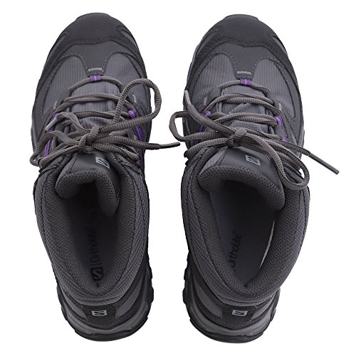サロモン（サロモン） 【ゼビオ限定】 SHINDO MID GTX W L40238600 ゴアテックス （ダークグレー/２２．０/Lady's）の詳細・まとめ 画像